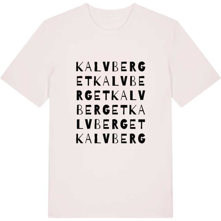 Kalvberget ordlek t-shirt – t-shirt från PinShirt