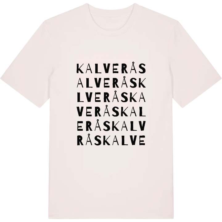 Kalverås ordlek t-shirt – t-shirt från PinShirt