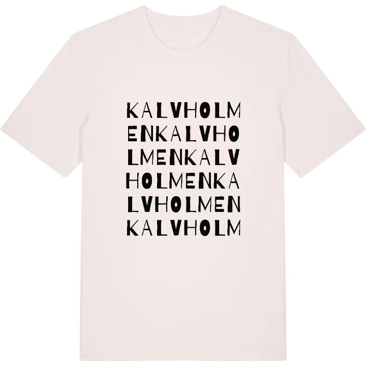 Kalvholmen ordlek t-shirt – t-shirt från PinShirt