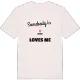 Någon i Kalvik älskar mig t-shirt