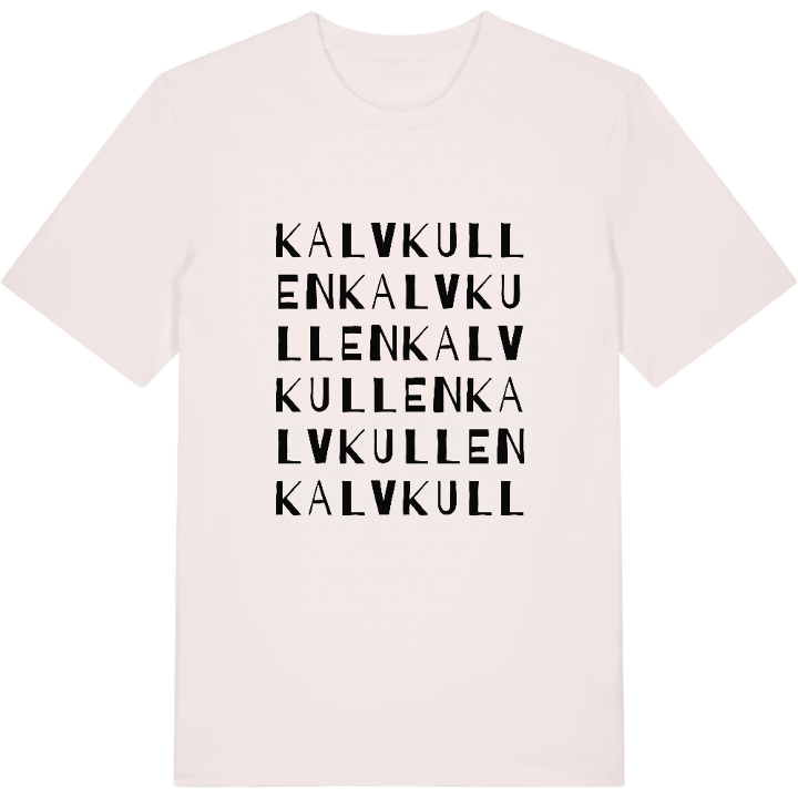Kalvkullen ordlek t-shirt – t-shirt från PinShirt