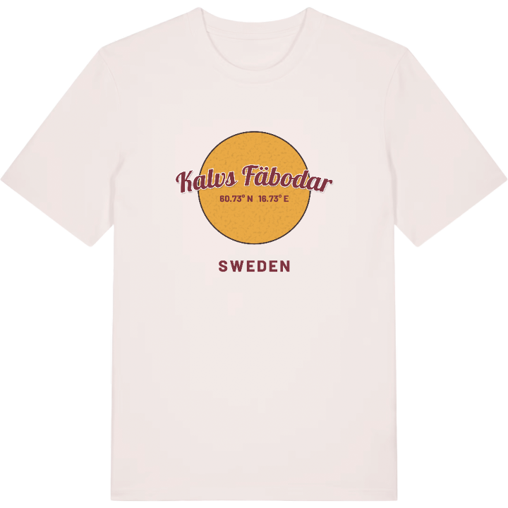 Kalvs fäbodar cirkel t-shirt – t-shirt från PinShirt