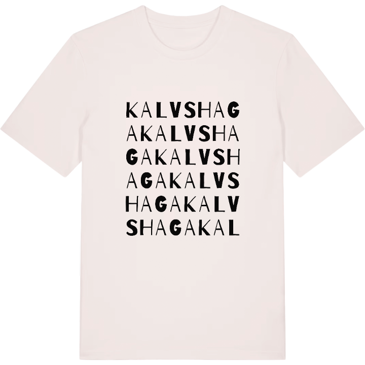 Kalvshaga ordlek t-shirt – t-shirt från PinShirt