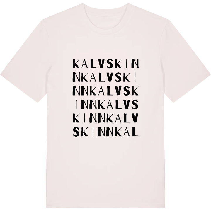 Kalvskinn ordlek t-shirt – t-shirt från PinShirt