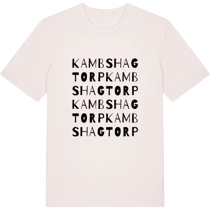 Kambshagtorp ordlek t-shirt – t-shirt från PinShirt