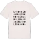 Kamdalen ordlek t-shirt