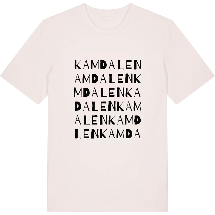 Kamdalen ordlek t-shirt – t-shirt från PinShirt