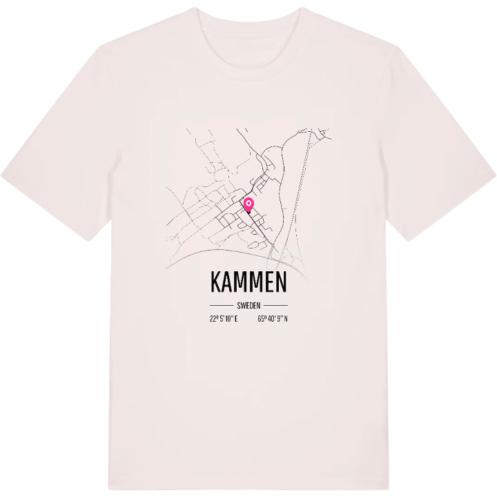 Kammen karta t-shirt – t-shirt från PinShirt