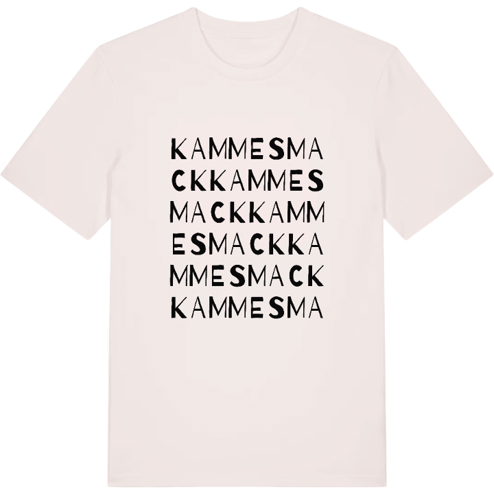 Kammesmack ordlek t-shirt – t-shirt från PinShirt
