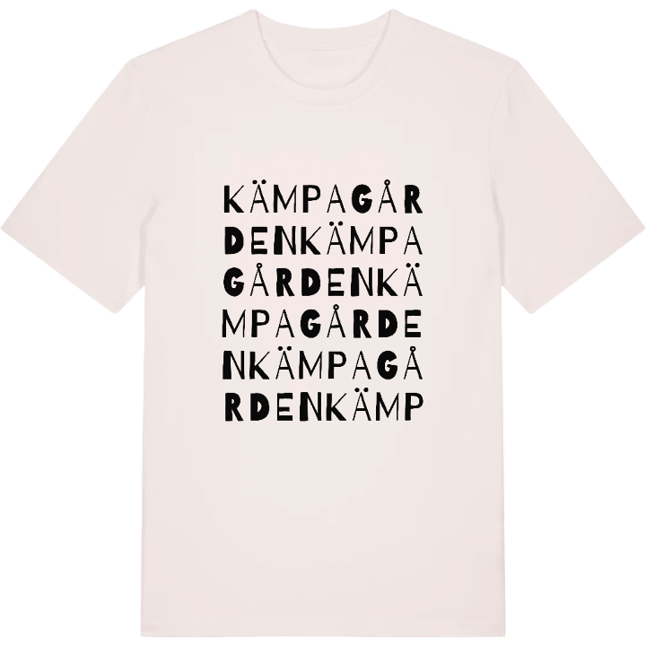 Kämpagården ordlek t-shirt – t-shirt från PinShirt