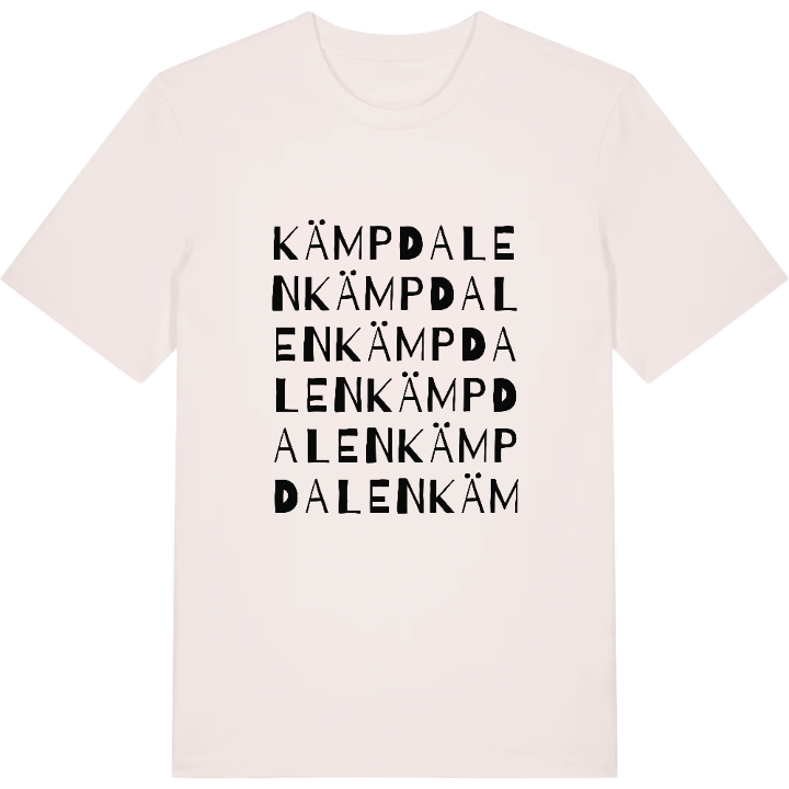 Kämpdalen ordlek t-shirt – t-shirt från PinShirt