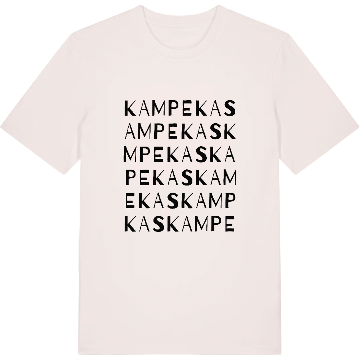 Kampekas ordlek t-shirt – t-shirt från PinShirt