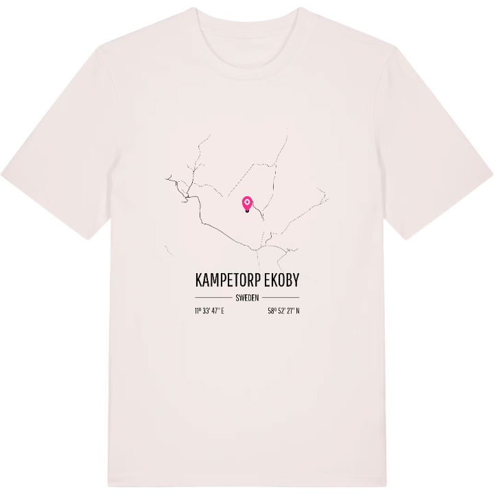 Kampetorp Ekoby karta t-shirt – t-shirt från PinShirt