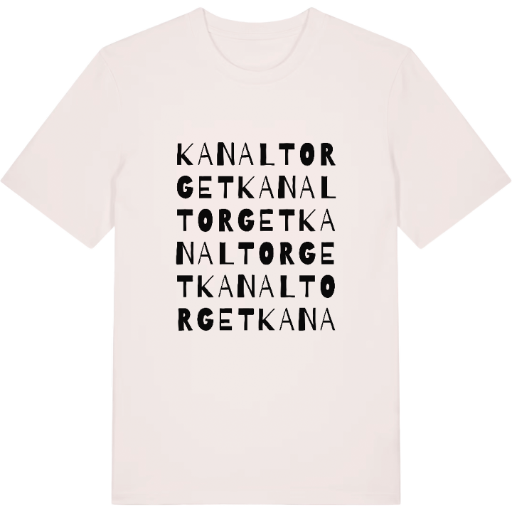 Kanaltorget ordlek t-shirt – t-shirt från PinShirt