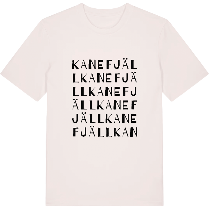 Kanefjäll ordlek t-shirt – t-shirt från PinShirt