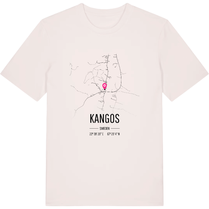 Kangos karta t-shirt – t-shirt från PinShirt