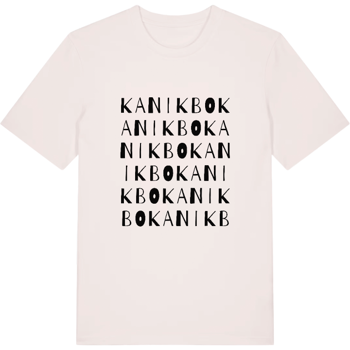 Kanikbo ordlek t-shirt – t-shirt från PinShirt