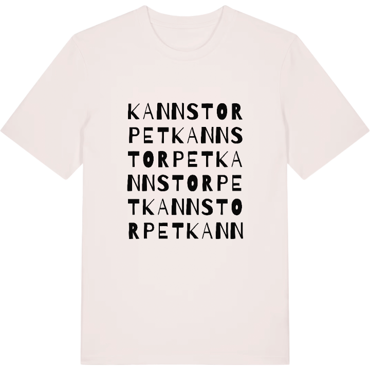 Kannstorpet ordlek t-shirt – t-shirt från PinShirt