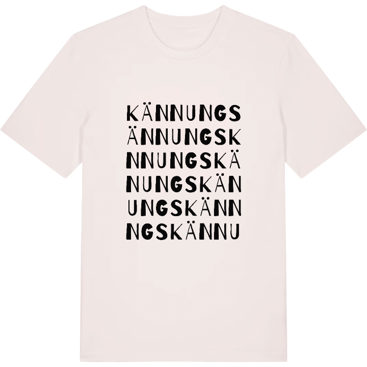 Kännungs ordlek t-shirt – t-shirt från PinShirt