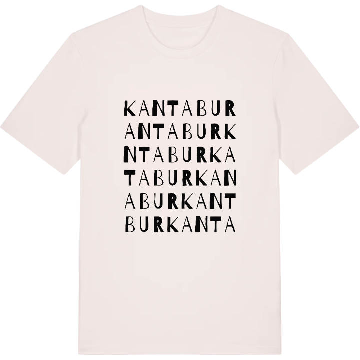 Kantabur ordlek t-shirt – t-shirt från PinShirt