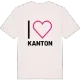 Jag älskar Kanton t-shirt stort tryck