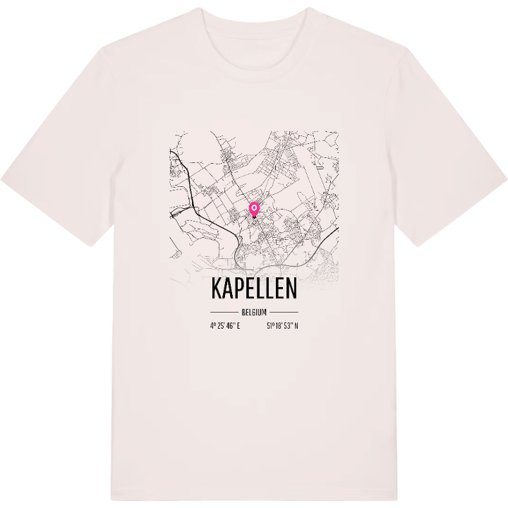 Kapellen karta t-shirt – t-shirt från PinShirt