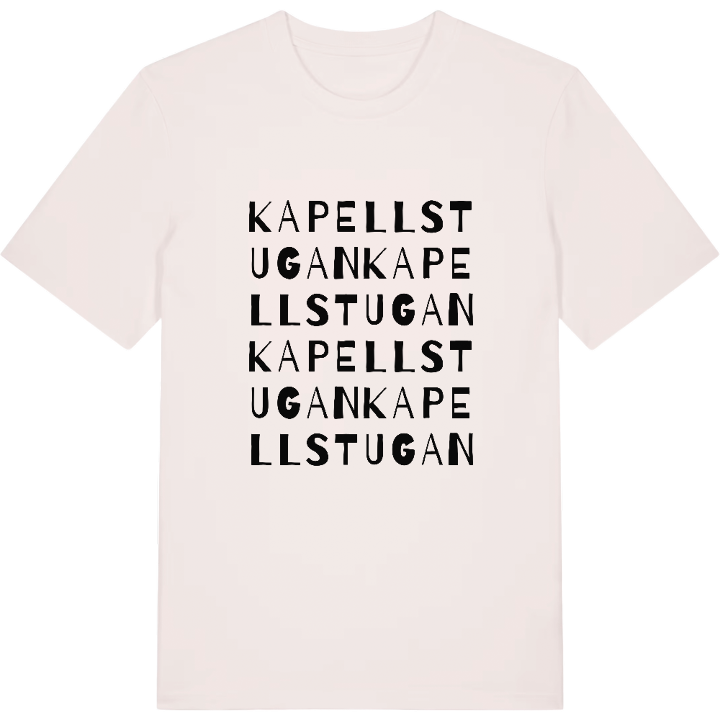Kapellstugan ordlek t-shirt – t-shirt från PinShirt