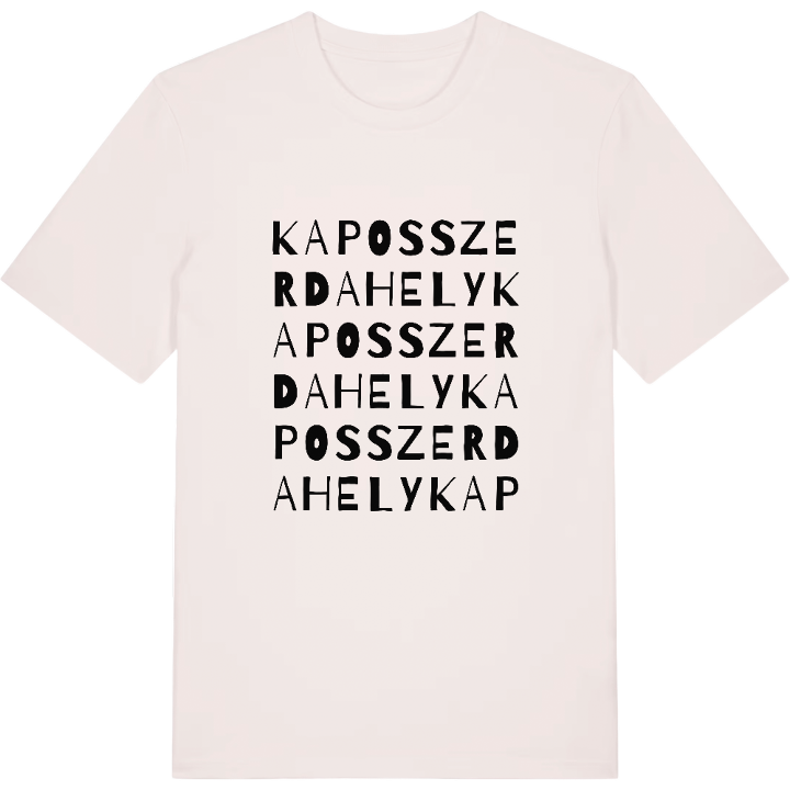 Kaposszerdahely ordlek t-shirt – t-shirt från PinShirt