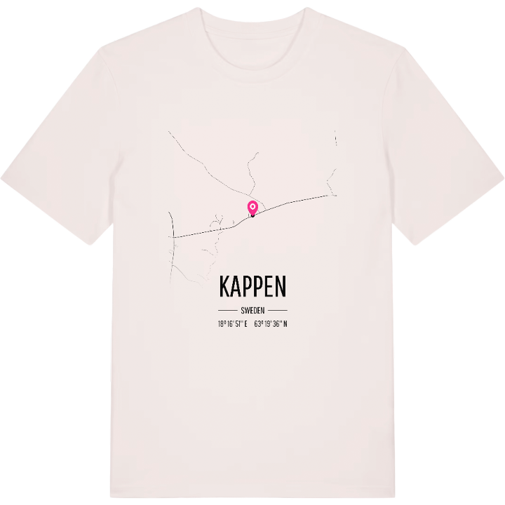 Kappen karta t-shirt – t-shirt från PinShirt