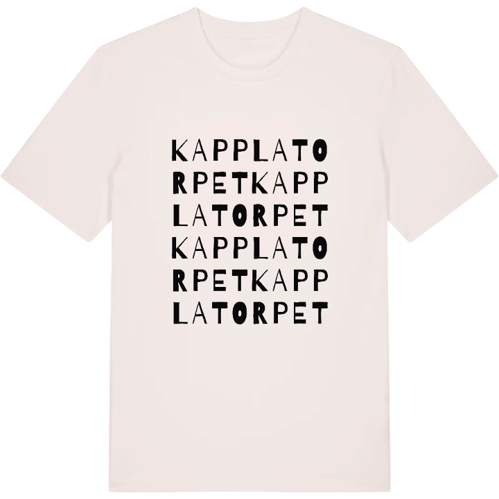 Kapplatorpet ordlek t-shirt – t-shirt från PinShirt