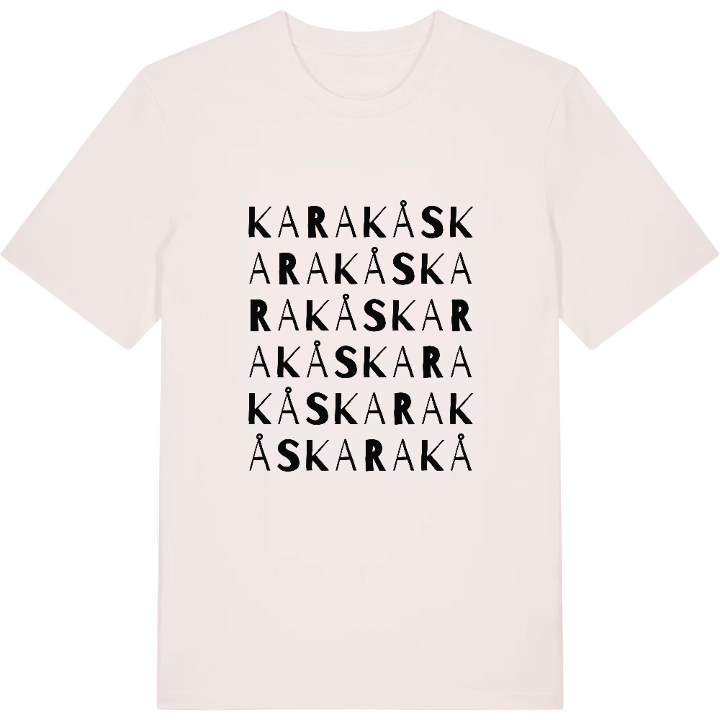 Karakås ordlek t-shirt – t-shirt från PinShirt