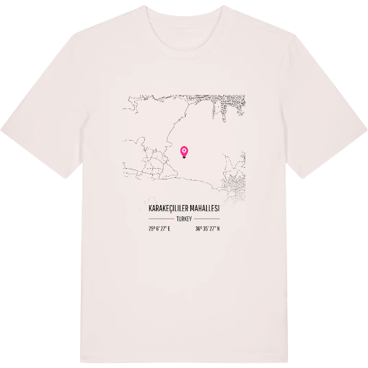 Karakeçililer Mahallesi karta t-shirt – t-shirt från PinShirt