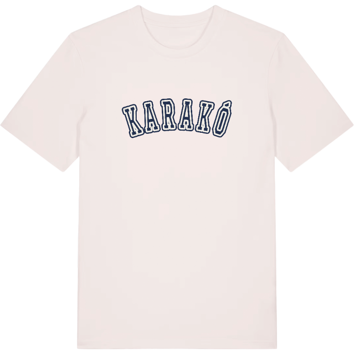 Karakó college t-shirt – t-shirt från PinShirt