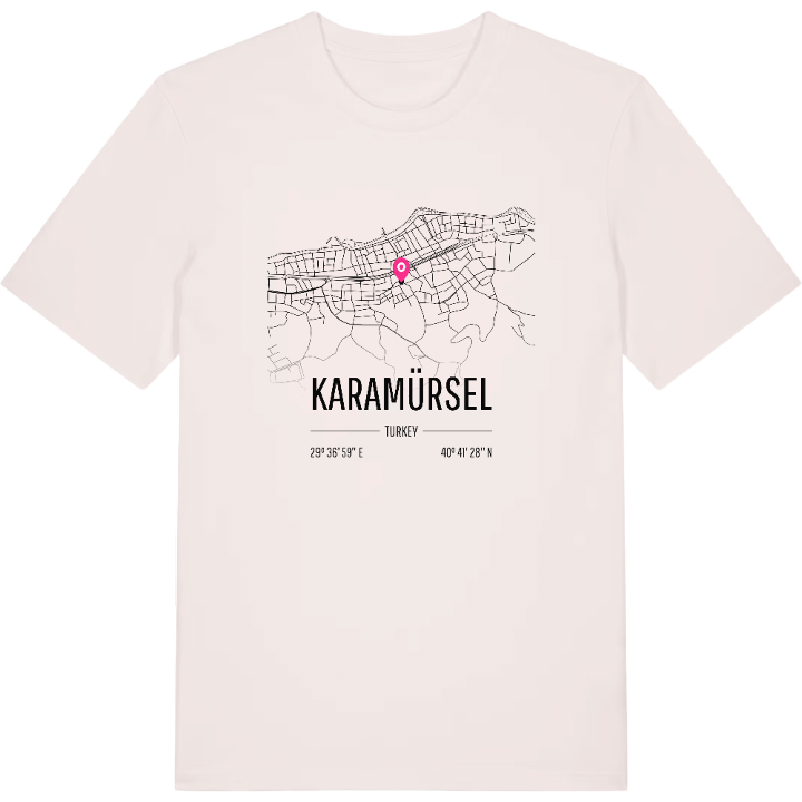 Karamürsel karta t-shirt – t-shirt från PinShirt