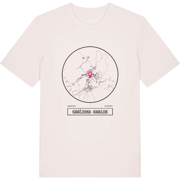 Kárášjohka - Karasjok t-shirt – t-shirt från PinShirt