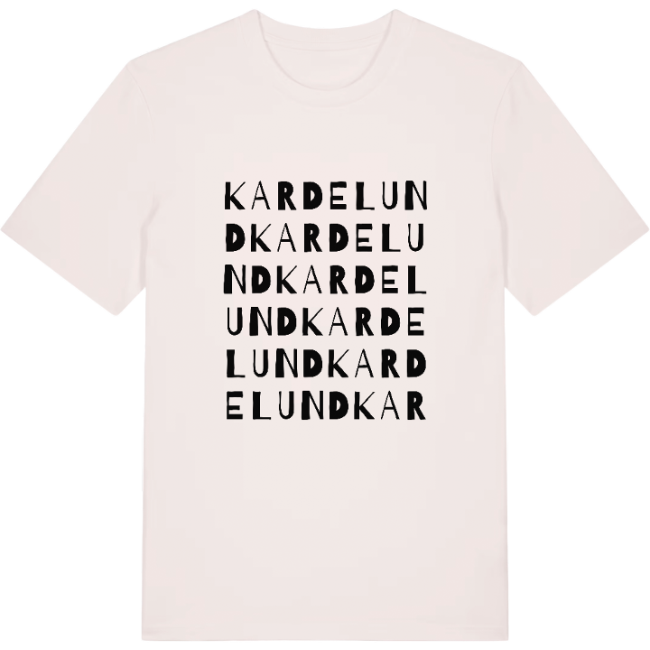 Kardelund ordlek t-shirt – t-shirt från PinShirt