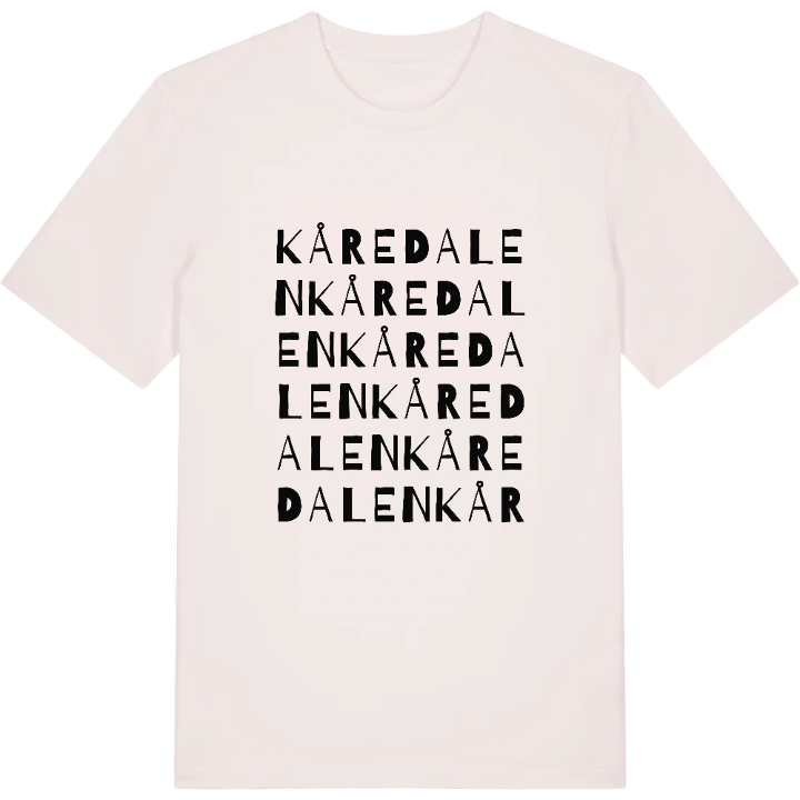 Kåredalen ordlek t-shirt – t-shirt från PinShirt