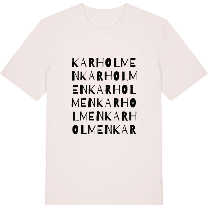Karholmen ordlek t-shirt – t-shirt från PinShirt