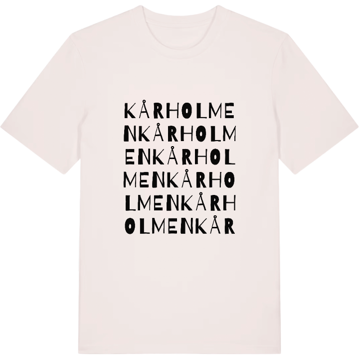 Kårholmen ordlek t-shirt – t-shirt från PinShirt