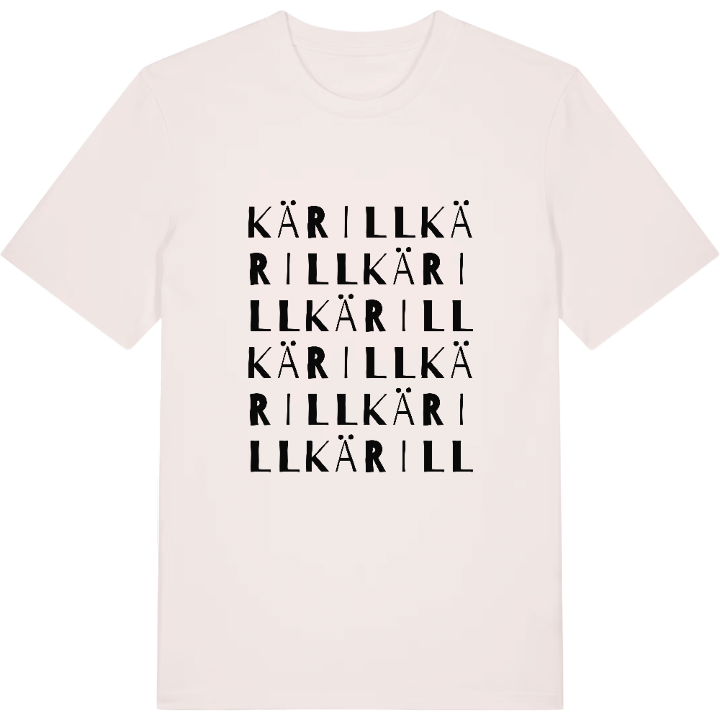 Kärill ordlek t-shirt – t-shirt från PinShirt
