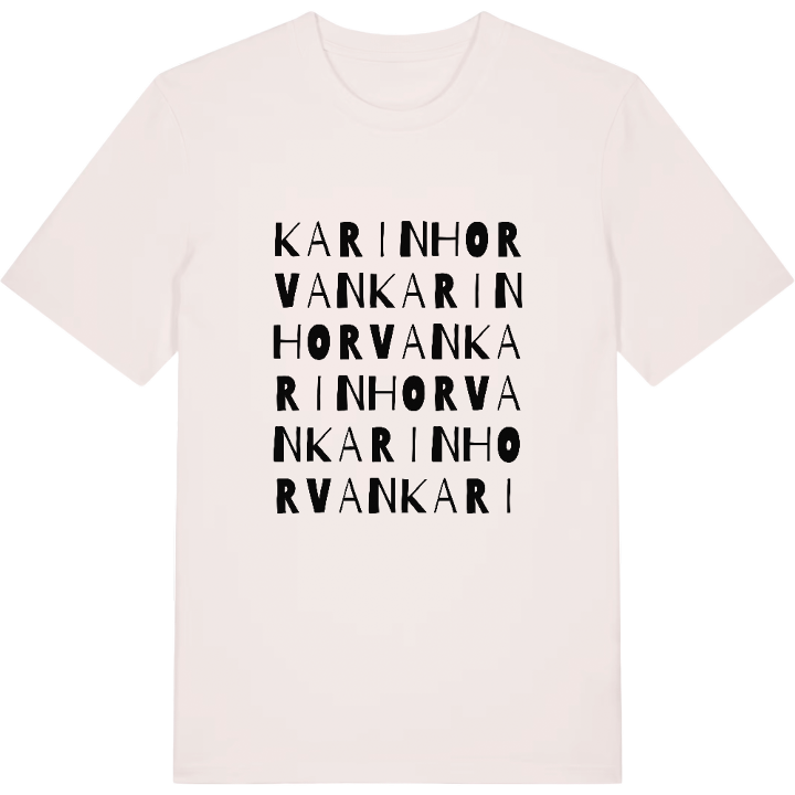 Karinhorvan ordlek t-shirt – t-shirt från PinShirt