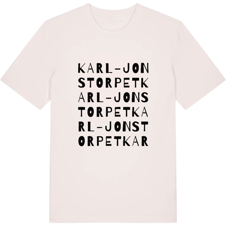 Karl-Jonstorpet ordlek t-shirt – t-shirt från PinShirt