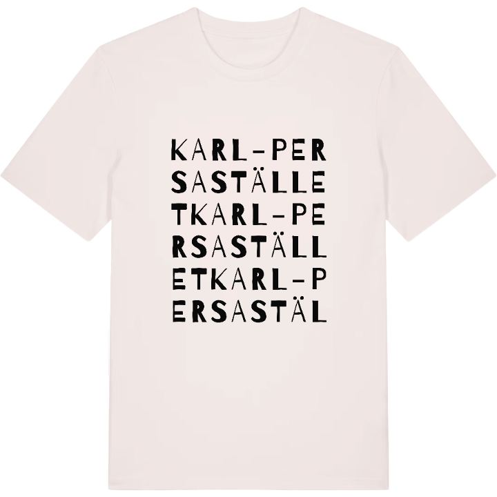 Karl-Persastället ordlek t-shirt – t-shirt från PinShirt