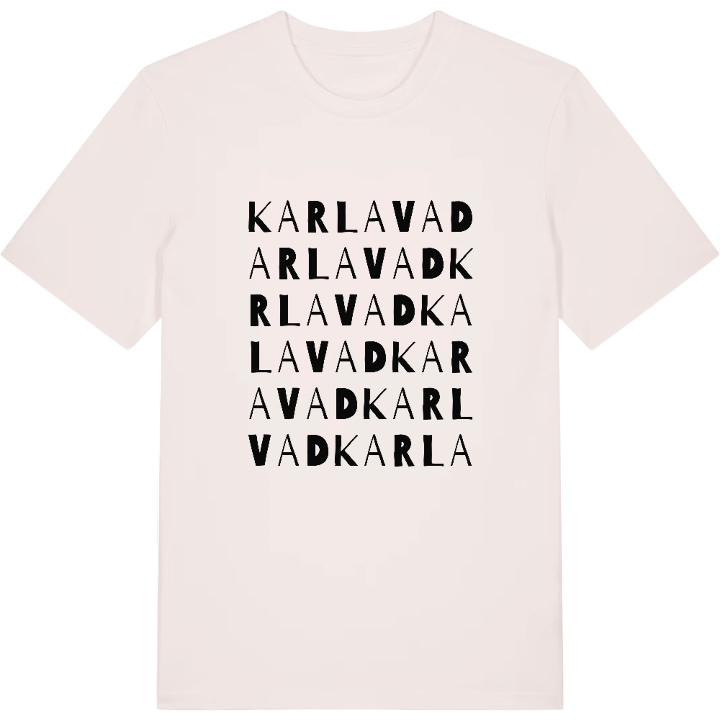 Karlavad ordlek t-shirt – t-shirt från PinShirt