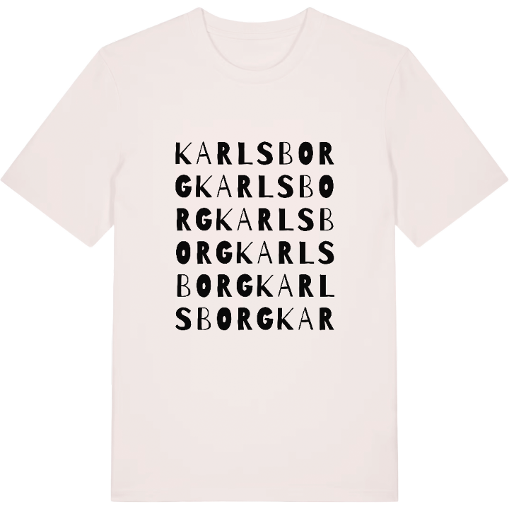 Karlsborg ordlek t-shirt – t-shirt från PinShirt