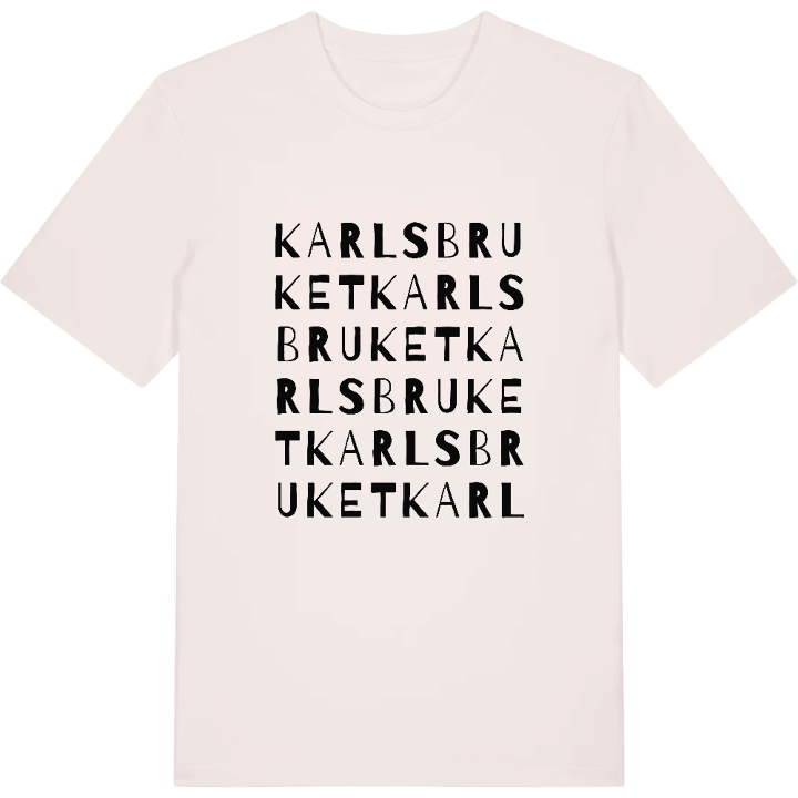 Karlsbruket ordlek t-shirt – t-shirt från PinShirt