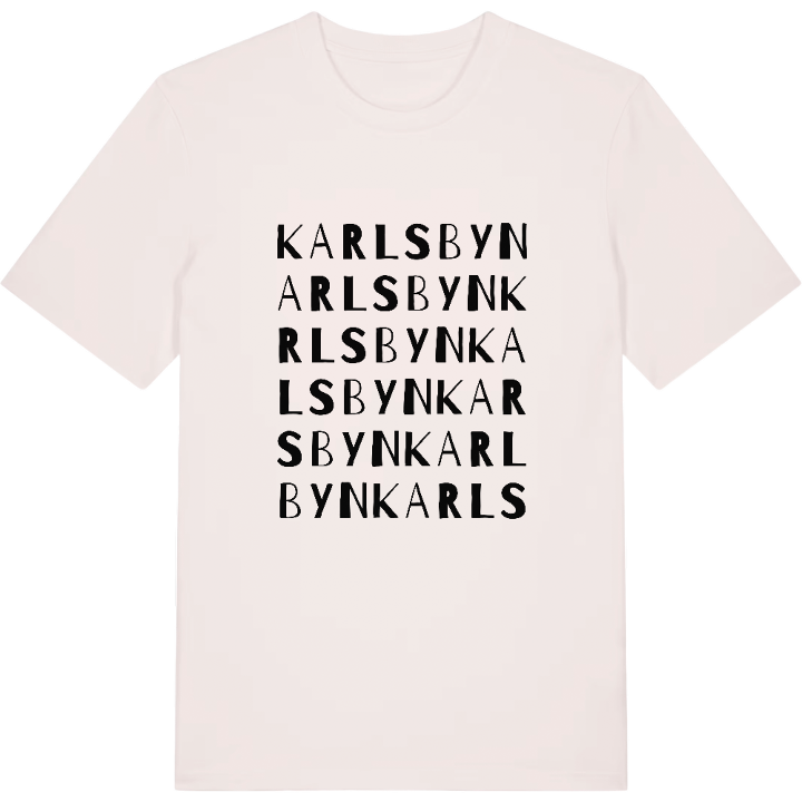 Karlsbyn ordlek t-shirt – t-shirt från PinShirt