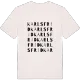 Karlsfrid ordlek t-shirt