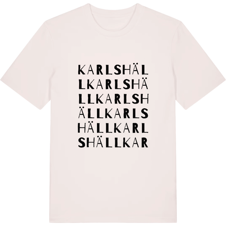 Karlshäll ordlek t-shirt – t-shirt från PinShirt
