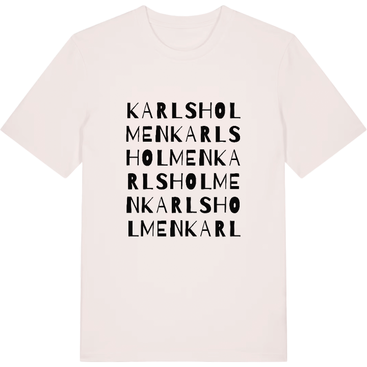 Karlsholmen ordlek t-shirt – t-shirt från PinShirt